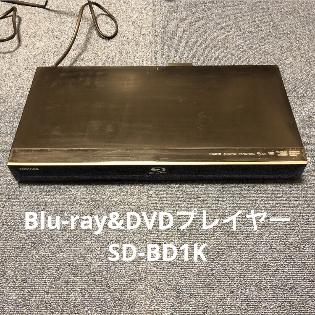 東芝ブルーレイディスクプレーヤー　SD-BD1K  2010年製 DVD