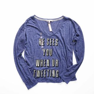 ヴィクトリアズシークレット(Victoria's Secret)のXS ヴィクトリアシークレット 23277788 ヨガ長袖Tシャツ ＄49.5(Tシャツ(長袖/七分))