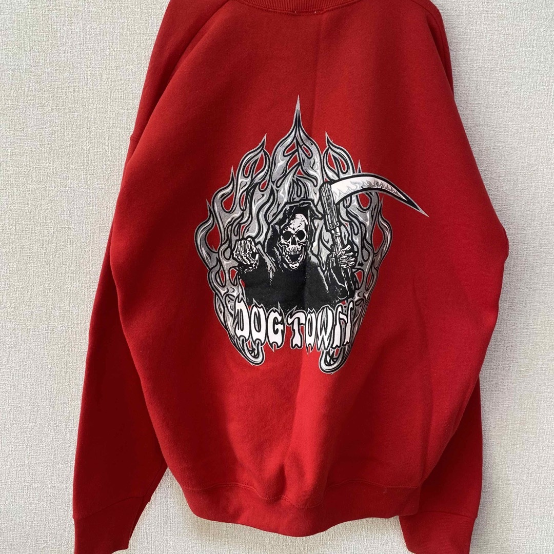 DOG TOWN - ドッグタウン USA製 スウェット 裏起毛 両面プリント DOG TOWN - ドッグタウン USA製 スウェット 裏起毛 両面プリント