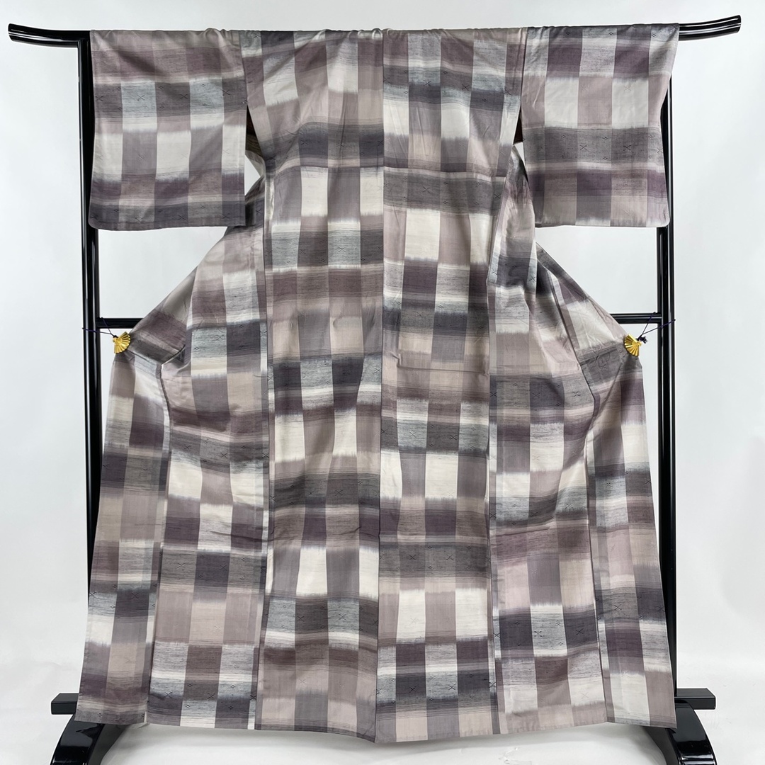 紬 身丈165cm 裄丈67.5cm 正絹 美品 秀品-