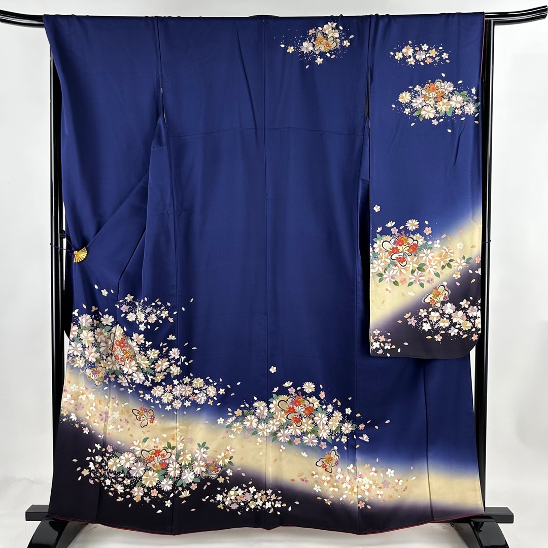 振袖 身丈163cm 裄丈68cm 正絹 名品- 振袖 身丈163cm 裄丈64cm 正絹 美品 名品