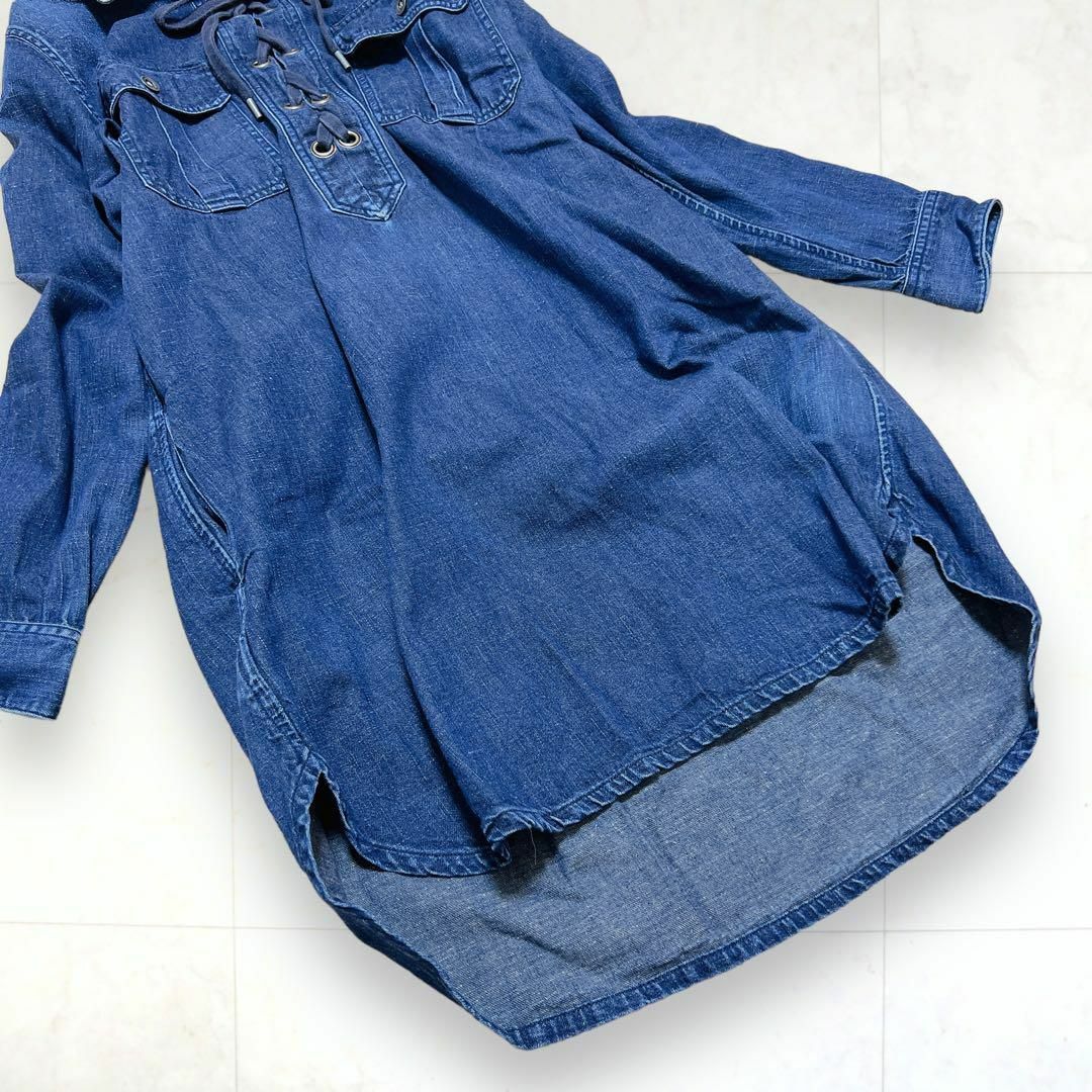 POLO RALPH LAUREN - ポロラルフローレン レースアップ デニム ...