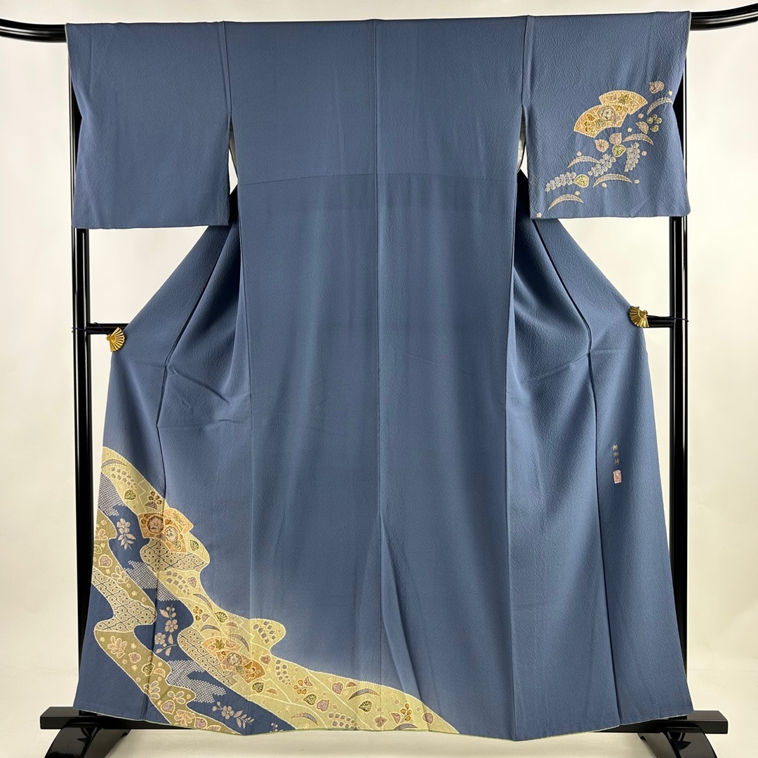 付下げ 身丈158.5cm 裄丈67cm 正絹 名品-