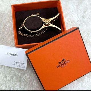 エルメス(Hermes)の美品　エルメス　HERMES グローブホルダー　フィルー　ゴールド(チャーム)