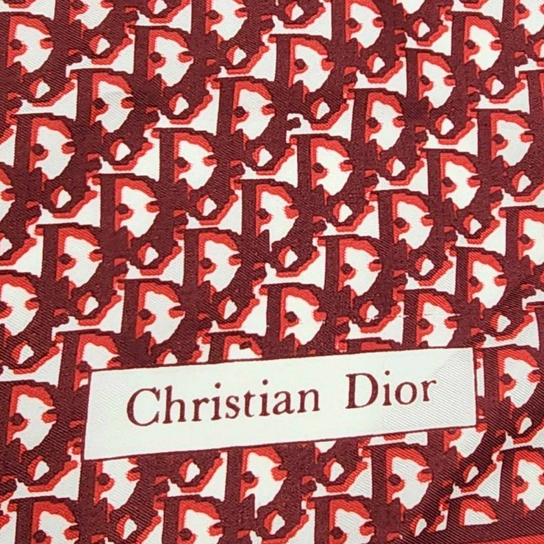 ★Christian Dior★ スカーフ トロッター ブラウン レッド