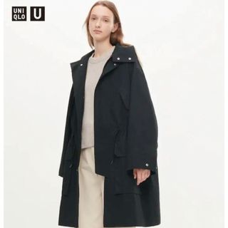 UNIQLO U フーデッドコート オリーブ M 新品未使用 完売品