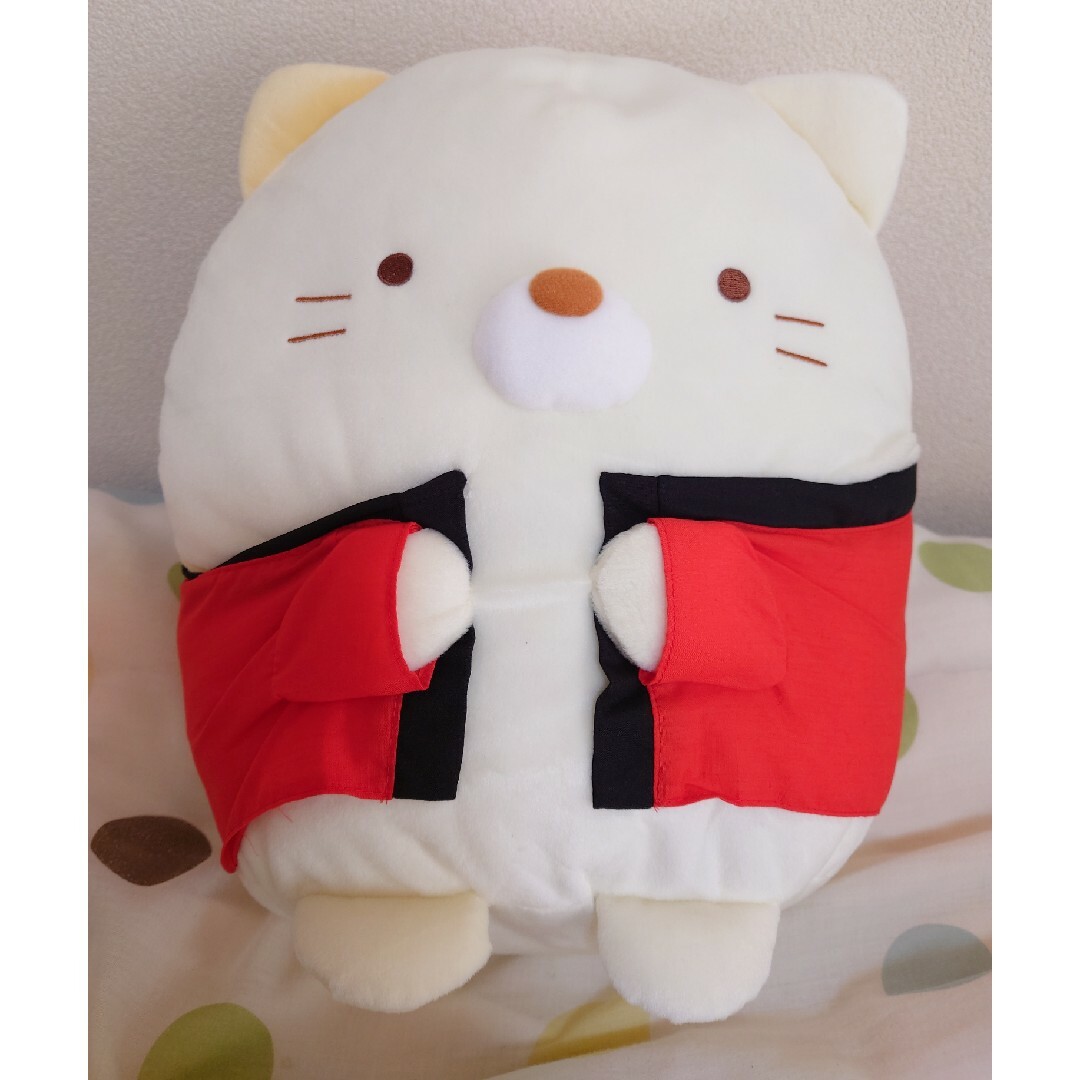 すみっコぐらし - すみっコぐらし はっぴ ぬいぐるみ XL ねこ すみっコぐらし - すみっコぐらし はっぴ ぬいぐるみ XL ねこ