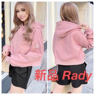 レディー(Rady)の新品 Rady ショート丈フーディ(トレーナー/スウェット)