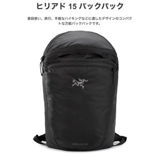 ARC'TERYX INDEX 15 バッグ　美品