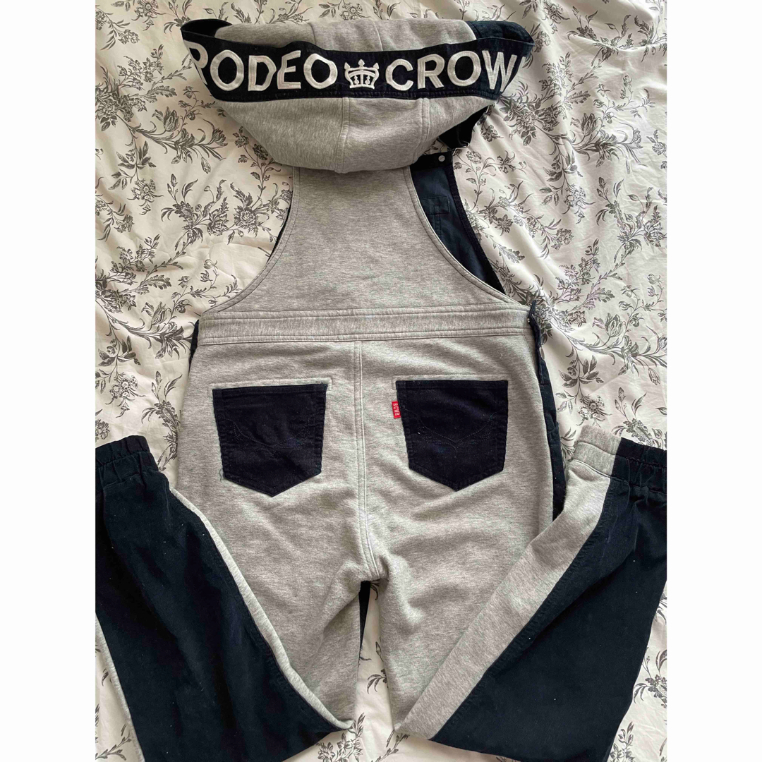 RODEO CROWNS(ロデオクラウンズ)のロデオクラウンズ オーバーオール オールインワン レディースのパンツ(オールインワン)の商品写真