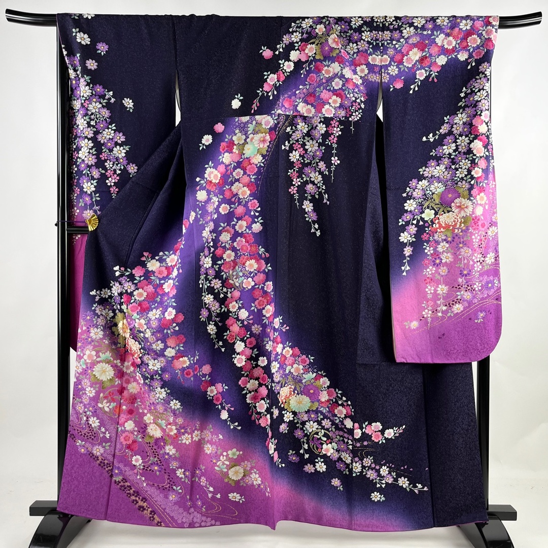 振袖 身丈162cm 裄丈70cm 正絹 美品 逸品-