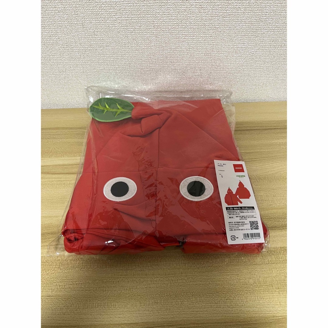 \\限定品 Sサイズ/ パーカー 赤ピクミン PIKMIN Nintendo