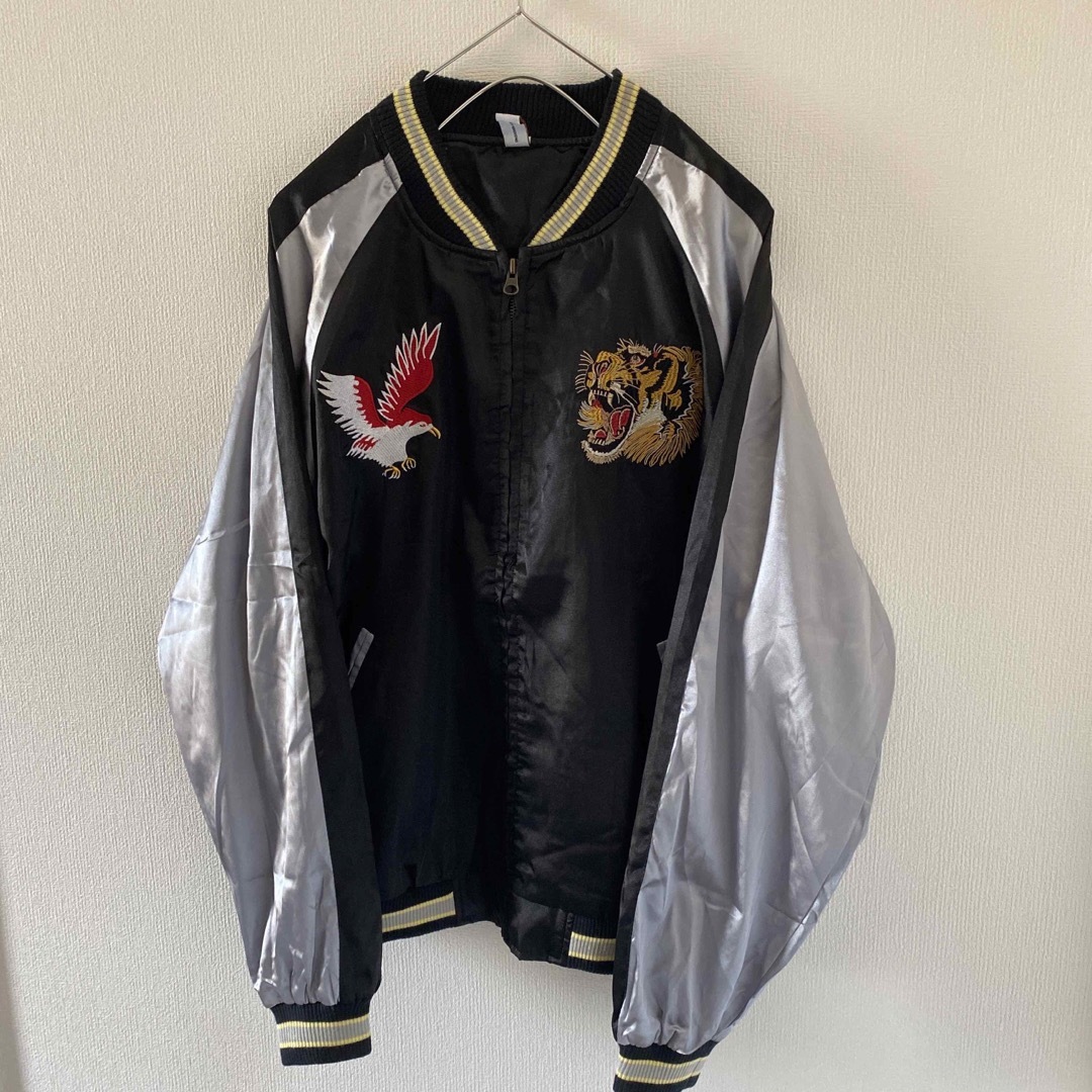 VintageビンテージヴィンテージリバーシブルスカジャンアメカジXL長袖 VintageビンテージヴィンテージリバーシブルスカジャンアメカジXL長袖