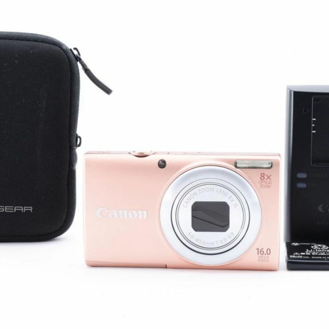 J24】Canon PowerShot A4000 IS SL デジカメ-