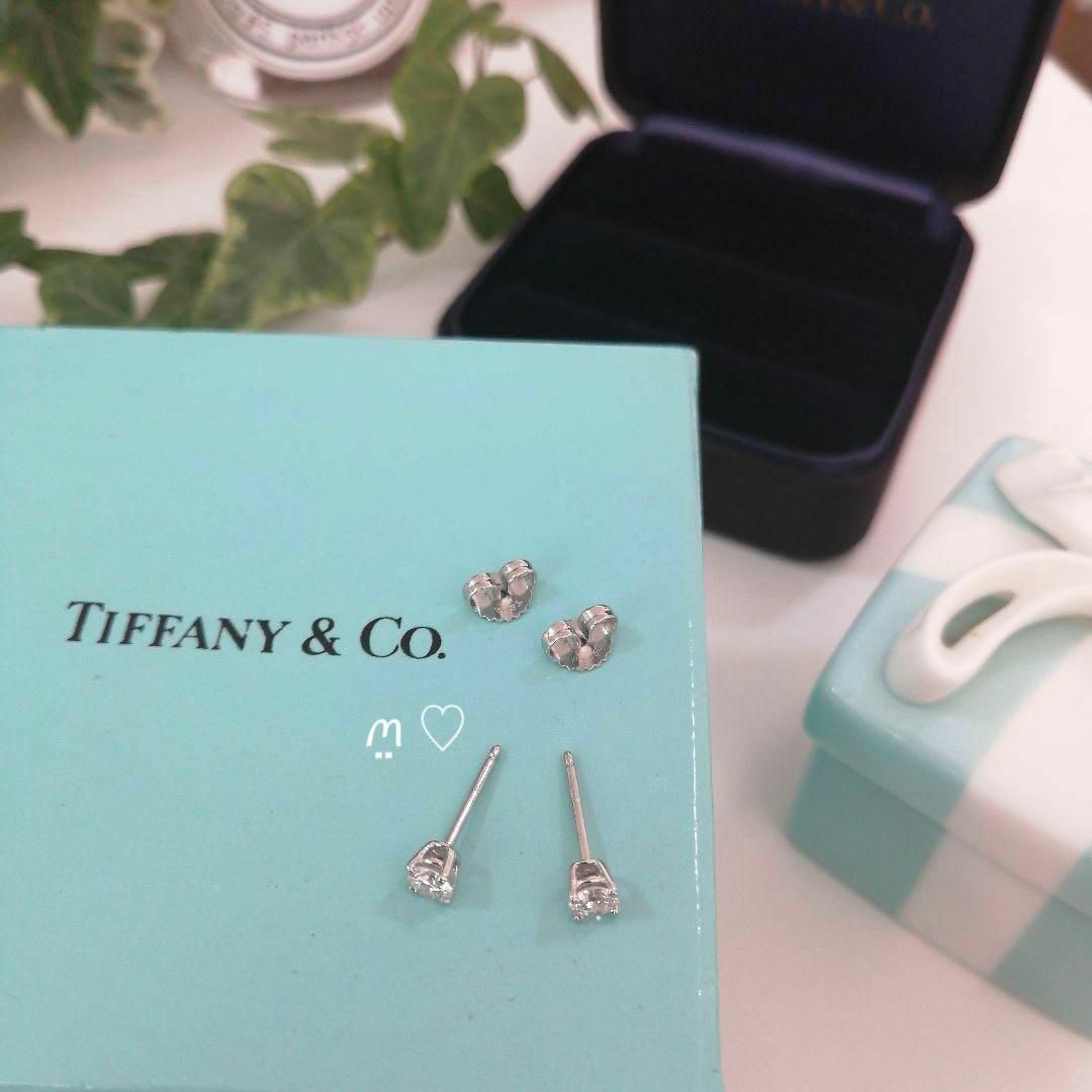 Tiffany&Co. ティファニー ソリティア ダイヤモンド スタッド ピアス