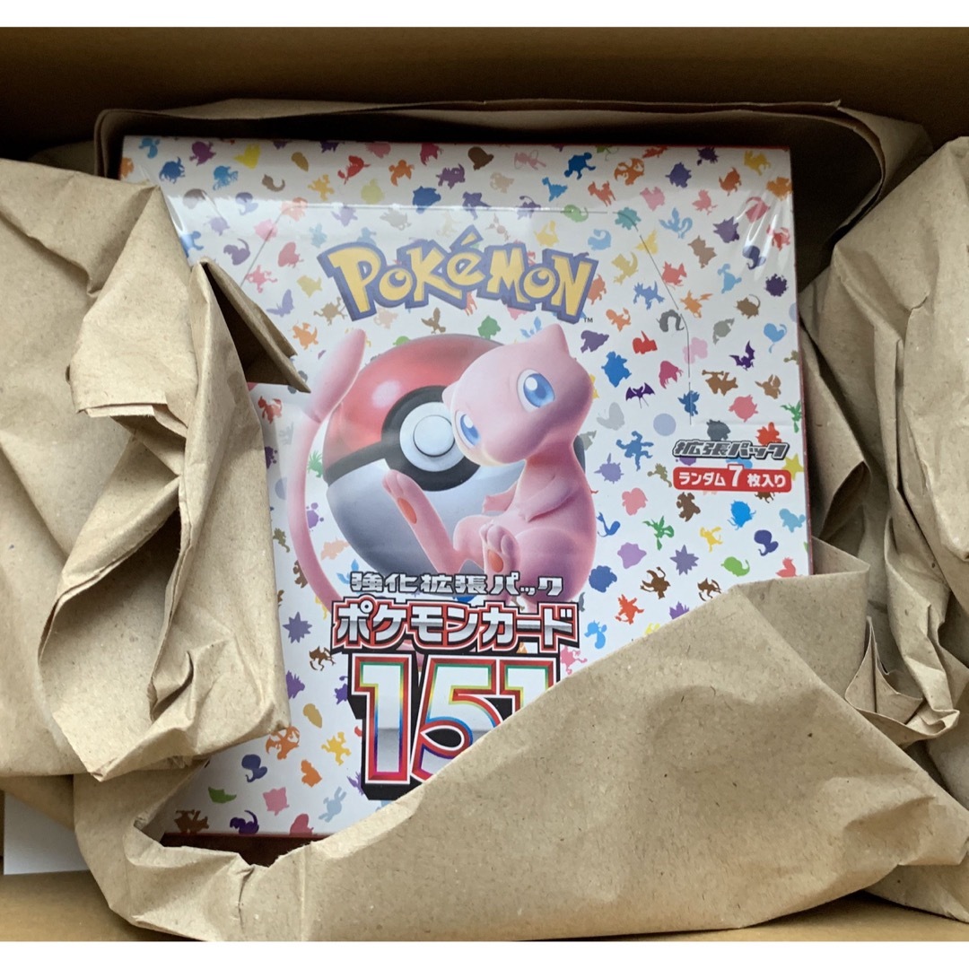 ポケモンカード151 シュリンク付き エンタメ/ホビーのトレーディングカード(Box/デッキ/パック)の商品写真