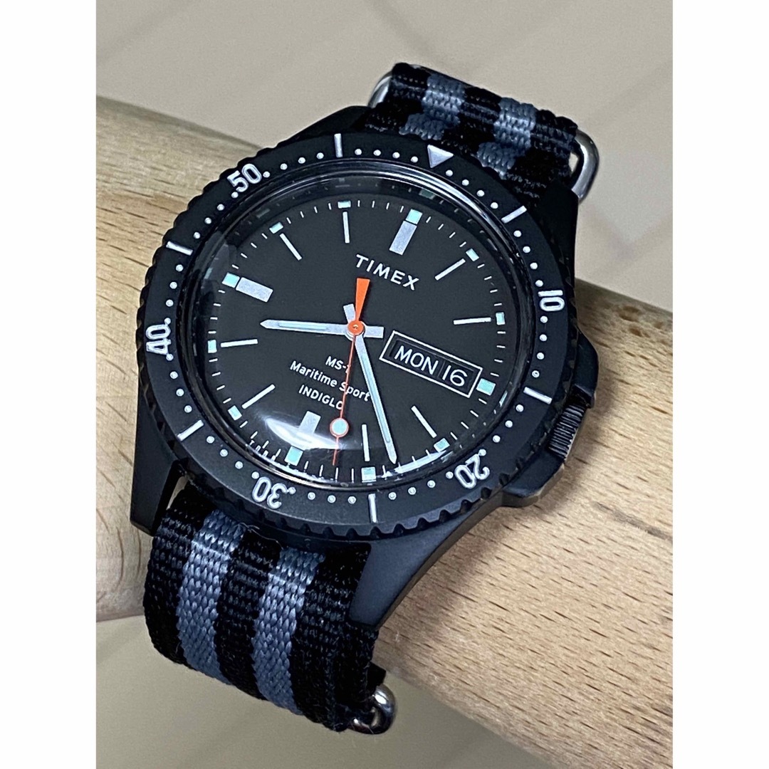 TIMEX/限定/コラボ/時計/トッドスナイダー/別注/ミリタリー/デイト/良品