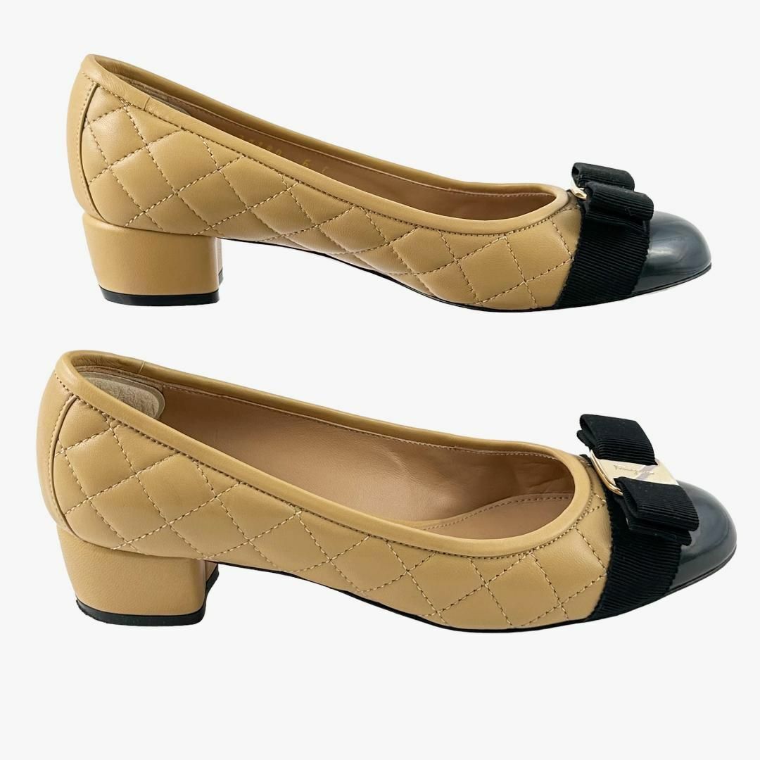 Salvatore Ferragamo - ☆美品☆フェラガモ パンプス キルティング