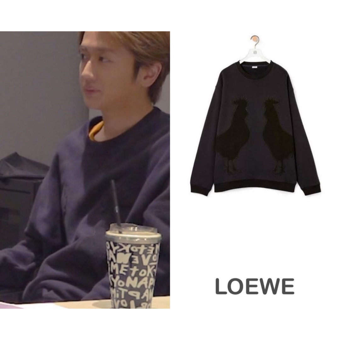 Nissy 西島隆弘 着用 パーカー hoodie スウェット ロエベ メンズ Nissy 西島隆弘 着用 パーカー hoodie スウェット ロエベ メンズ
