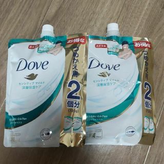 ダヴ(Dove（Unilever）)の720×2袋 ダヴ ボディソープ センシティブマイルド(ボディソープ/石鹸)