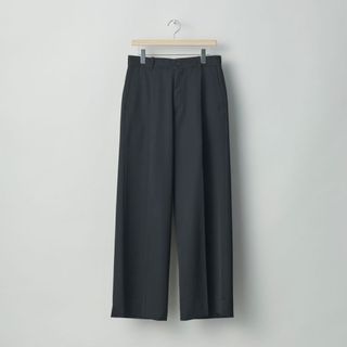 シュタイン(stein)のstein extra wide trousers チャコール(スラックス)