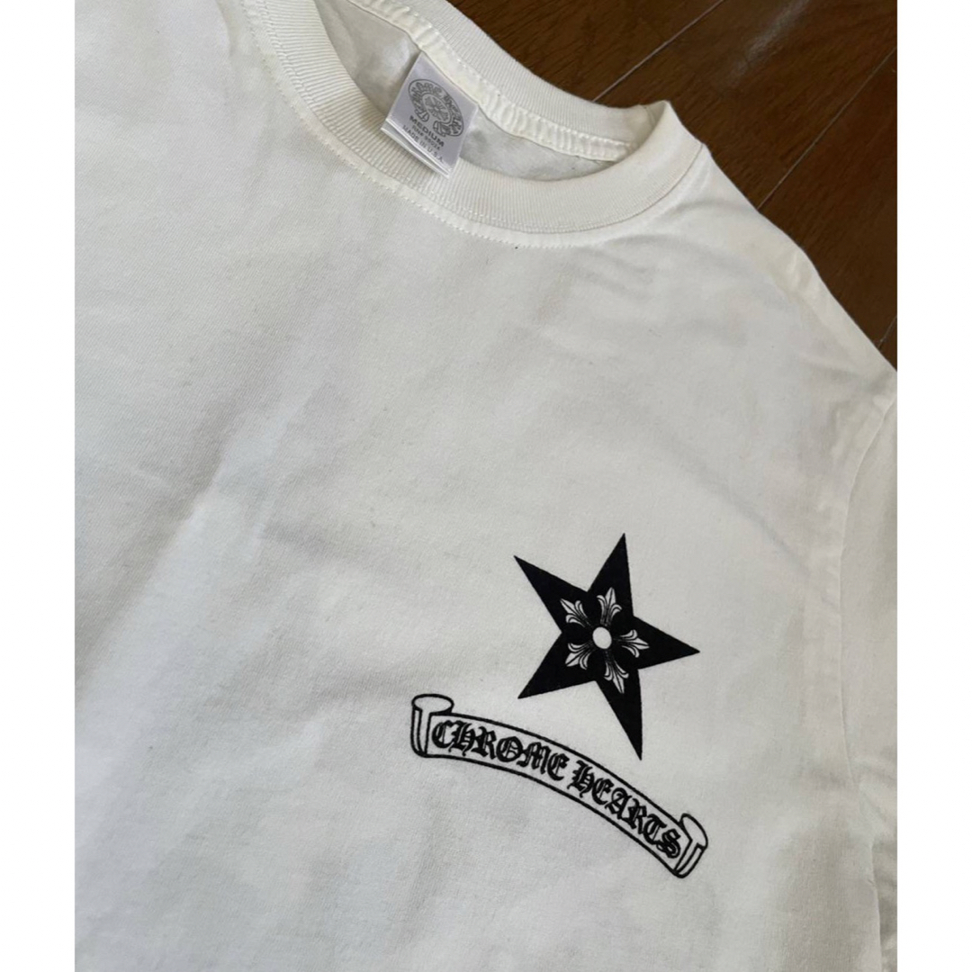 Chrome Hearts - クロムハーツ Tシャツ トップス ホワイト白 星 スター
