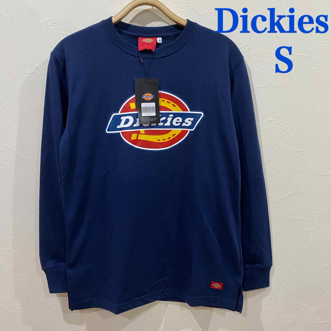 Dickies(ディッキーズ)の新品　Dickies ディッキーズ　ビッグロゴ　長袖Ｔシャツ　ロンＴ　Ｓ メンズのトップス(Tシャツ/カットソー(七分/長袖))の商品写真