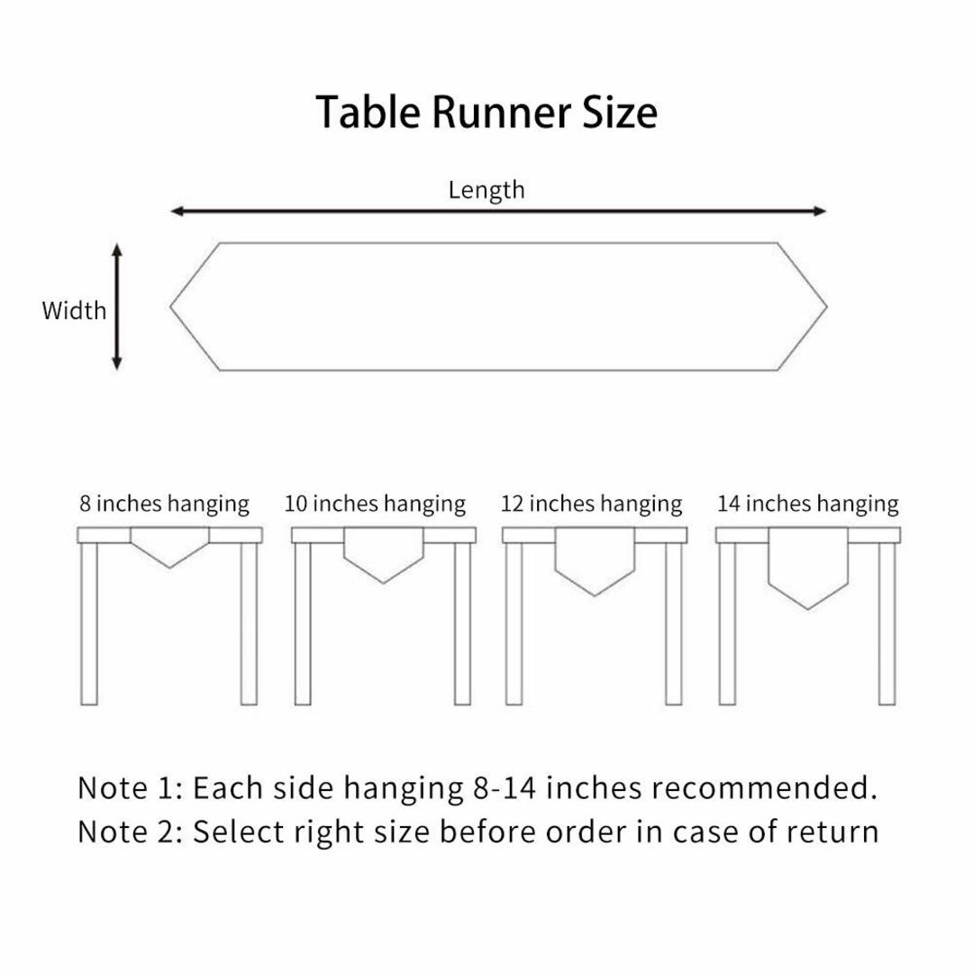 【サイズ:32X90CM_色:白-2】ARTABLEレーステーブルランナー長方形 インテリア/住まい/日用品のキッチン/食器(その他)の商品写真