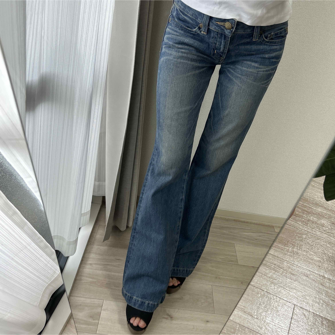 SLY - SLY フレアデニムパンツ moussy rienda resexxyの通販 by saku