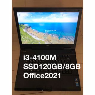 エヌイーシー(NEC)のNEC i3-4100M/SSD120GB/8GB/Office2021(ノートPC)