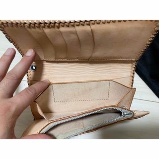 Igginbottom イギンボトム メンズ 長財布 財布 牛革 カービング