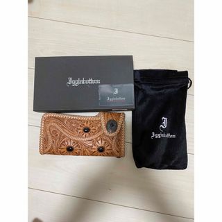 Igginbottom イギンボトム メンズ 長財布 財布 牛革 カービング