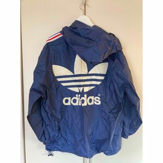 adidas アディダス　（L）　青/ウインドブレーカー/上下セット/長袖/単色