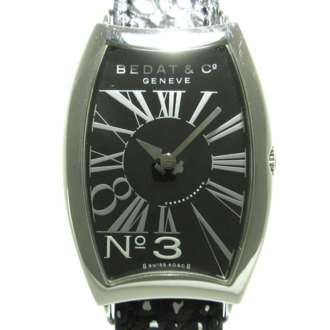 BEDAT&Co - ベダアンドカンパニー 腕時計 No.3 394 黒の通販 by ブラン