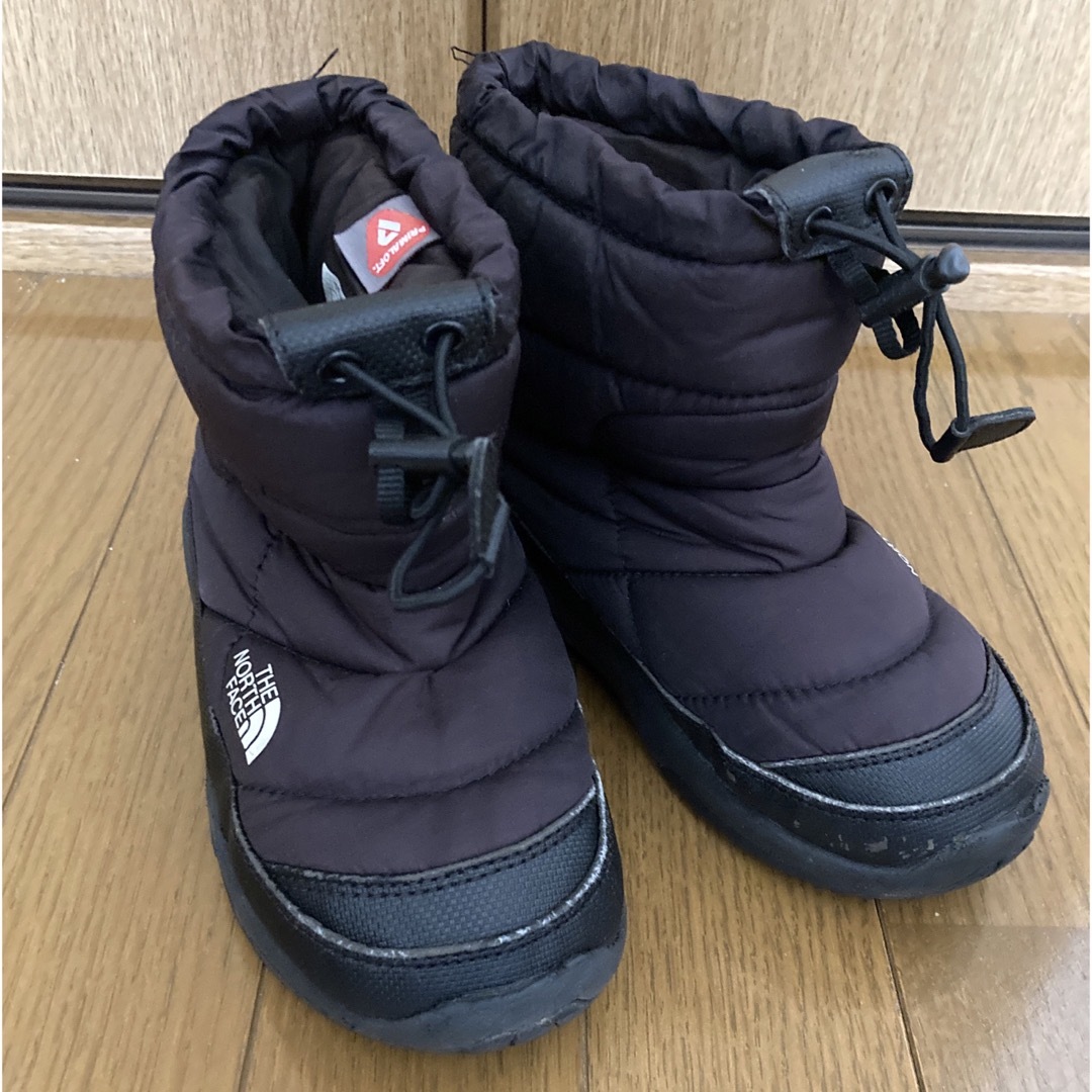 ノースフェイスTHE NORTHFACE キッズスノーブーツ19㎝ブラック黒