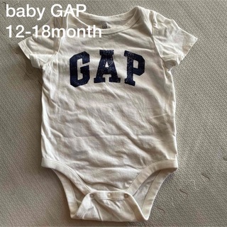 ベビーギャップ(babyGAP)のbaby GAP ベビー ギャップ  半袖　ロンパース  85(ロンパース)