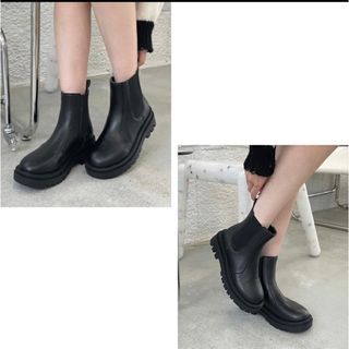 ショップニコニコ(Shop NikoNiko)のサイドゴアブーツ(ブーツ)