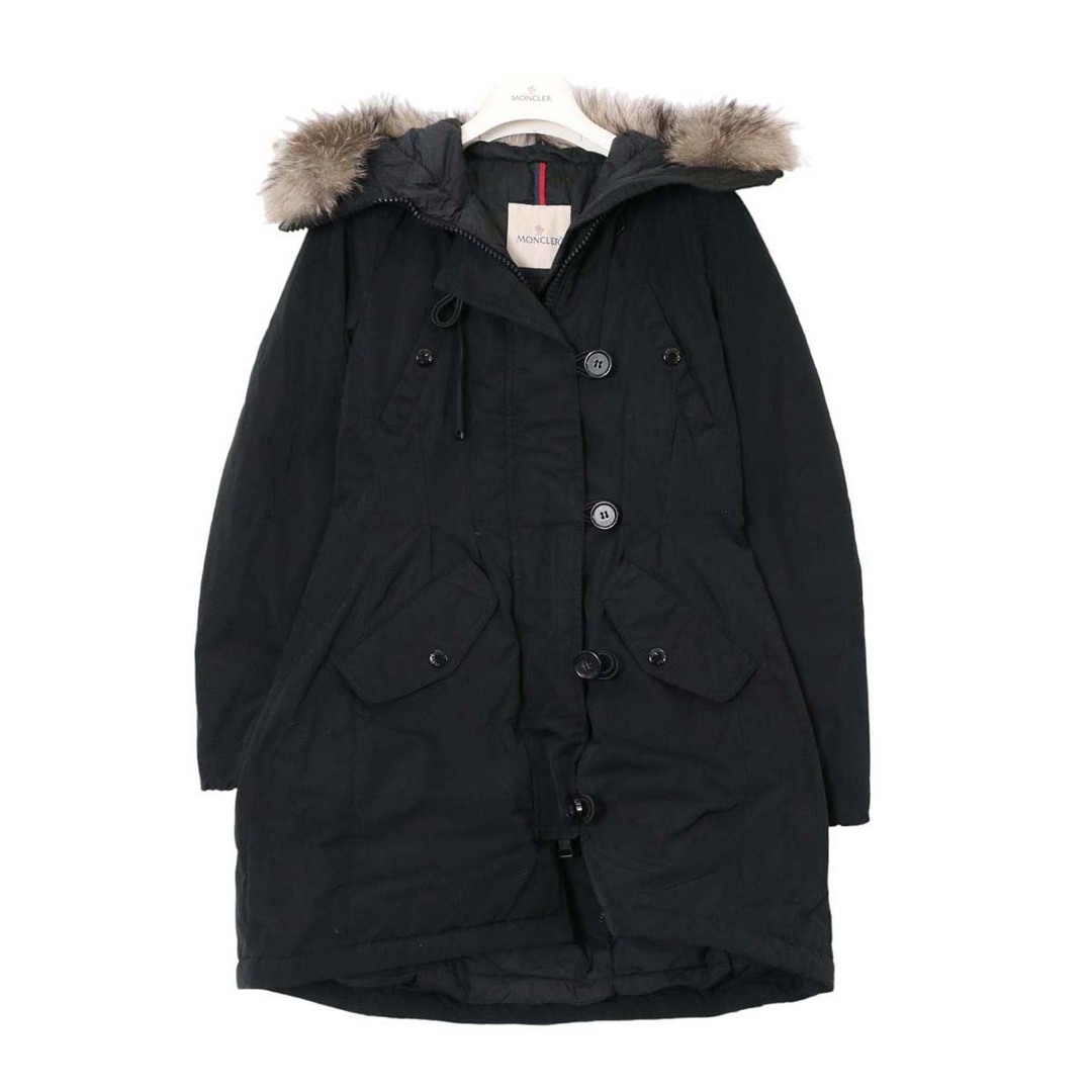 MONCLER(モンクレール)のモンクレール AREDHEL アーデル ダウンコート 49868 25 57136 レディース ブラック MONCLER 【中古】 【アパレル・小物】 レディースのジャケット/アウター(その他)の商品写真