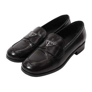 PRADA プラダ ローファー  フラット 37 23.5〜24㎝ ブラック