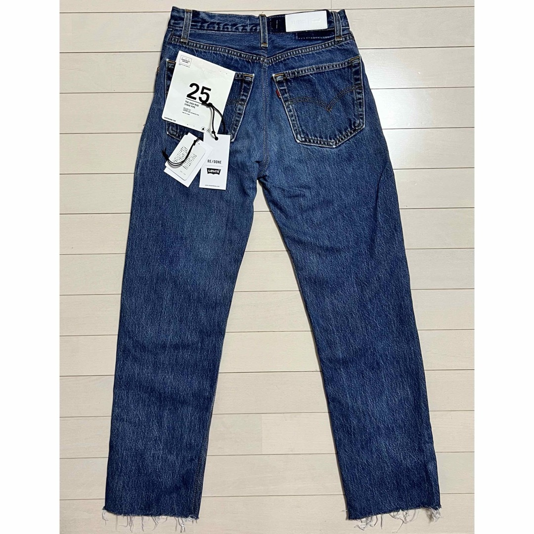 RE/DONE LEVI'S ハイライズ ストーブパイプ ジーンズ 25 1