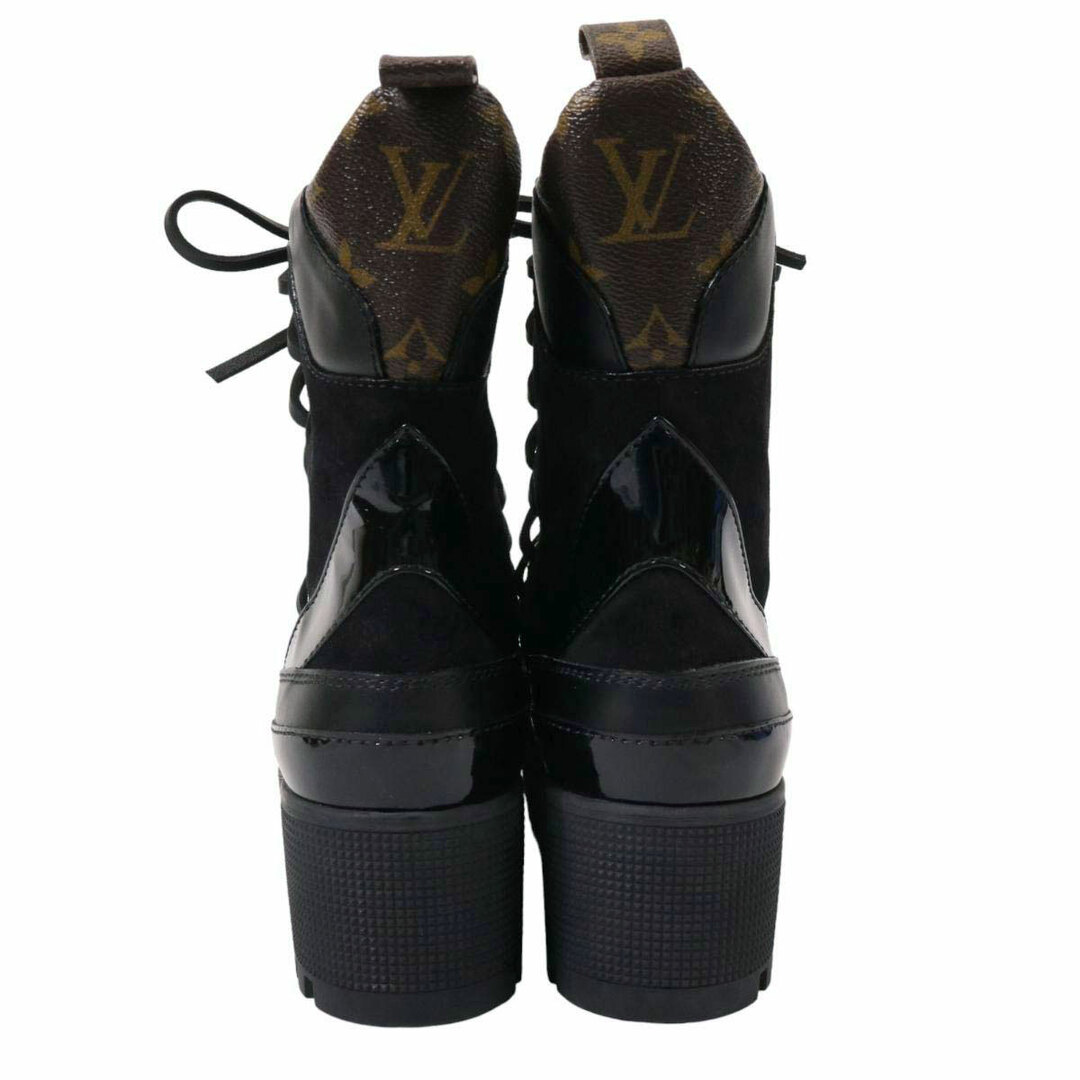 LOUIS VUITTON - ルイヴィトン ローリエート ライン アンクルブーツ