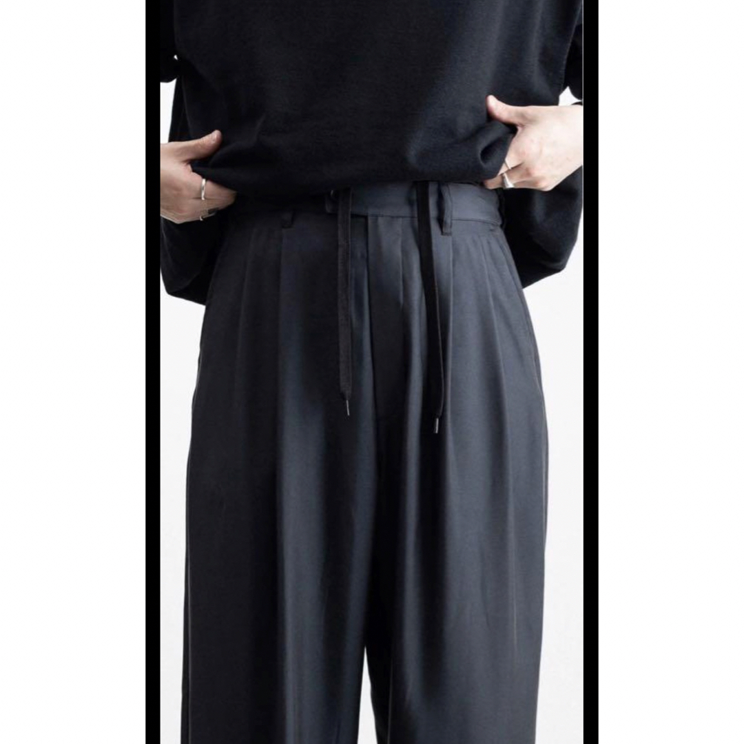 stein】CUPRO WIDE EASY TROUSERS stein】CUPRO WIDE EASY TROUSERS