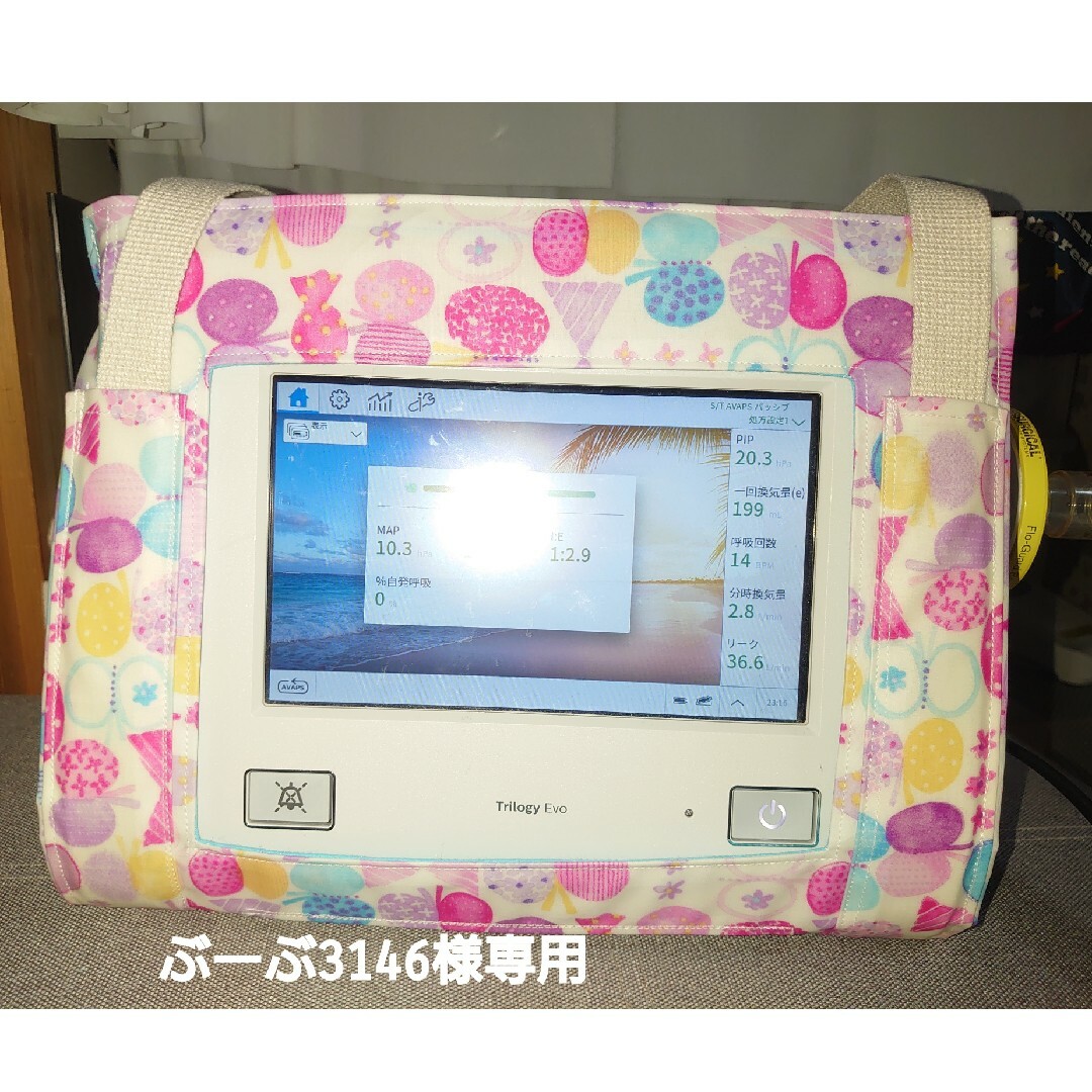 ぶーぶ3164様専用 EVO呼吸器バック ハンドメイドのハンドメイド その他(その他)の商品写真