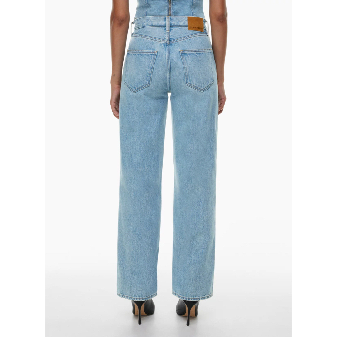 Denim Forum The Farrah Hi-Rise Wide Jean 1