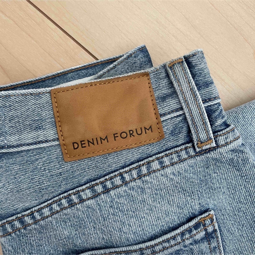 Denim Forum The Farrah Hi-Rise Wide Jean 8