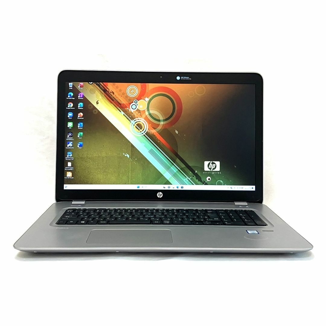 美品 17型 HP 470G4 i7 7世代 新品SSD DVDマルチ カメラ