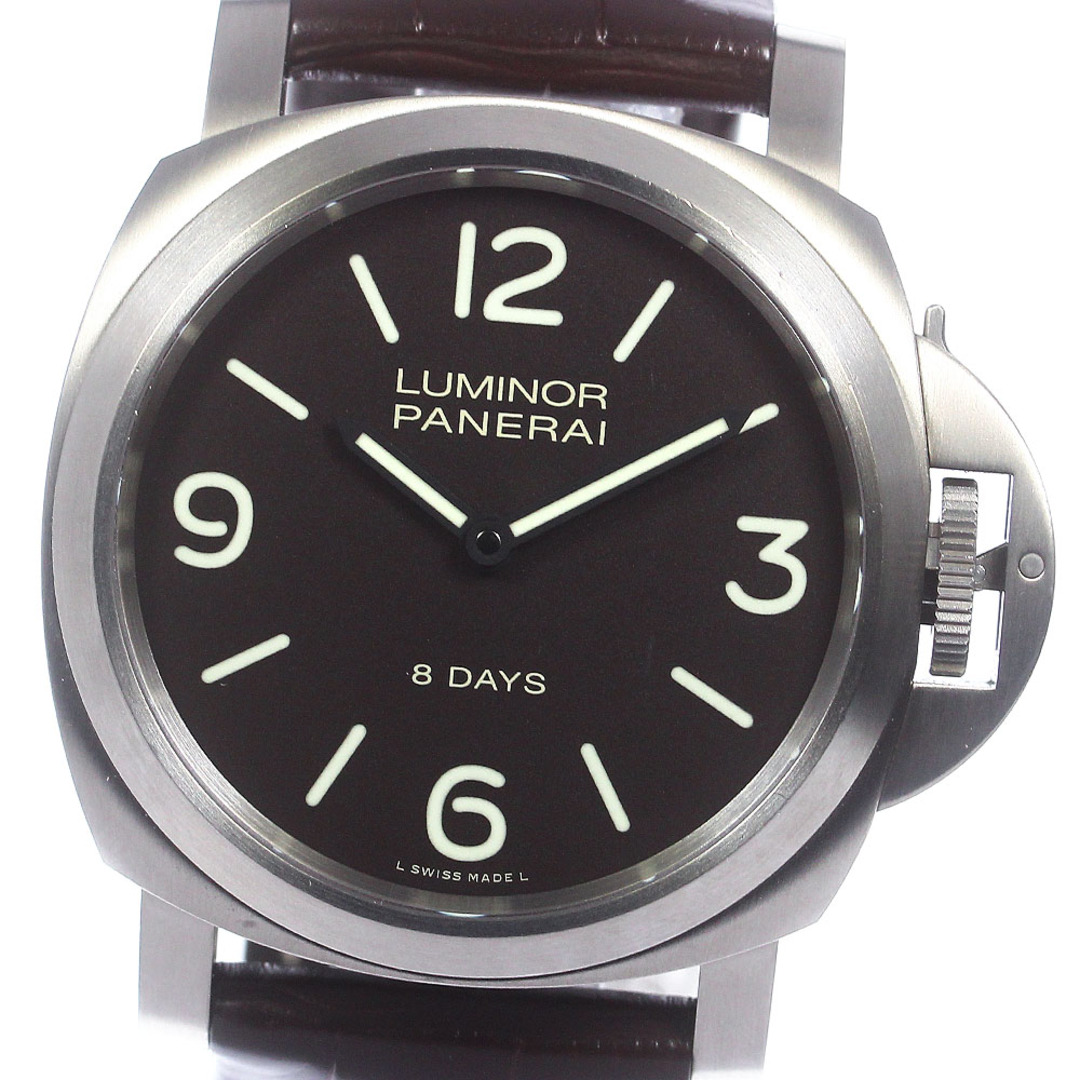 極美品　パネライ （PANERAI）ルミノールベース　ステンレススチール