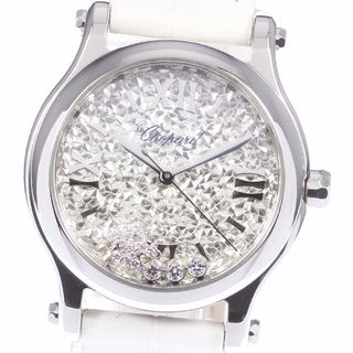 ショパール(Chopard)のショパール Chopard 278573-3022 ハッピースノーフレーク 自動巻き レディース 良品 箱・保証書付き_775375(腕時計)