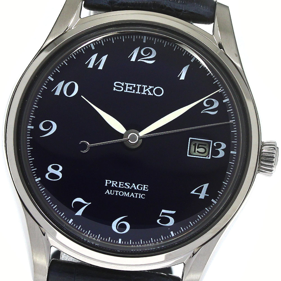 セイコー SEIKO 6L35-00B0/SARA019 プレザージュ 6Lシリーズ 琺瑯ダイアル 自動巻き メンズ 未使用品 箱付き_773613