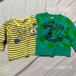 ハッシュアッシュ(HusHush)のトレーナーandロンT２枚セット　used(Tシャツ/カットソー)